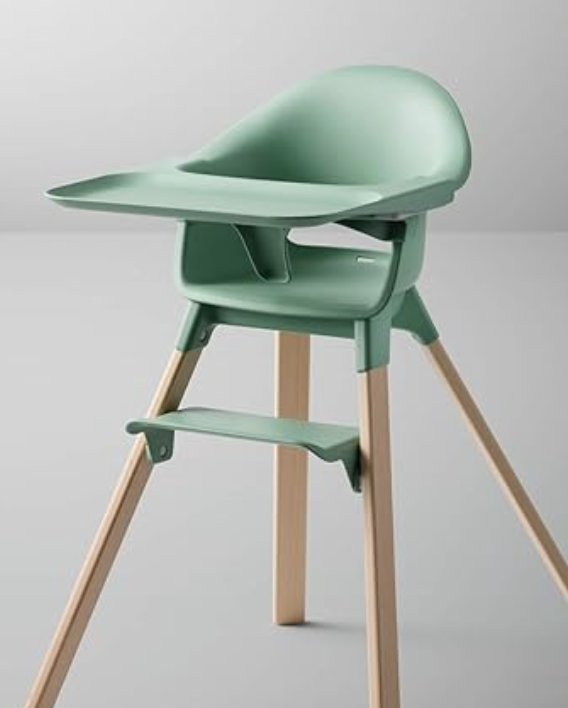 Green Stokke Brand High Chair